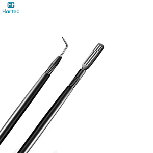 ซัพพลายเออร์คุณภาพดี ที่จับกันลื่นรุ่นใหม่ล่าสุด สีดำด้าน ด้ามจับแบบ Ergonomic สองด้าน พร้อมหวี สำหรับยกขนตา - Product Image 5