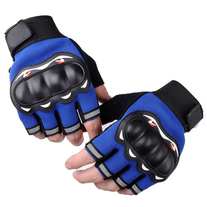 Gants de cyclisme pour hommes en gros 2026, demi-doigts, avec logo personnalisé, rembourrés en gel, respirants, pour vélo de route, en promotion - Product Image 1