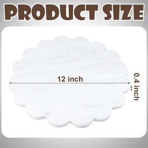 Plateau de charcuterie rond en résine de luxe personnalisé, motif marbré coloré, écologique et durable, pour hôtels, fêtes et traiteurs - Product Image 2