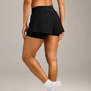 Shorts de sport personnalisés pour hommes, séchage rapide, pour entraînement, course à pied, gym, avec impression de logo d'équipe, vêtements de sport, fournisseurs professionnels - Product Image 2