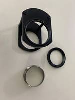ConcaveConvex Acrylic Lens Handheld 30mm Magnifier