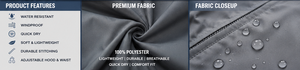 Chaquetas Acolchadas Casuales de Invierno para Hombre 2026 al por Mayor, Conjuntos Cortavientos con Logotipo Personalizado, Talla Grande, con Capucha, Cálidas, 100% Poliéster de Secado Rápido - Product Image 6
