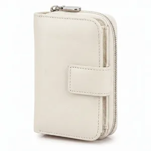 Unisex Fashion PU Leather <b>Long</b> Wallet Waterproof Travel Card Holder Zipper Anti-Theft Coin <b>Purse</b> Portable Clutch Organizer - Product Image 1