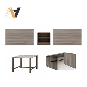 Ensemble de meubles de chambre économique Red Roof - Meubles de chambre en MDF/laqué pour projets de motels et d'hôtels économiques - Usine OEM au Vietnam - Product Image 2