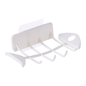 Support mural de douche pour savon, porte-savon sans perçage, égouttoir auto-drainant pour salle de bain, nouveau design tendance - Product Image 3