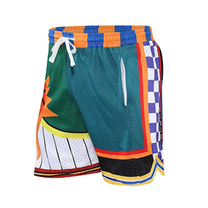 Short de sport noir personnalisé avec logo pour homme – Short de jogging, de natation ou de plage en maille respirante pour l'été - Product Image 5