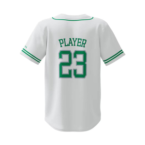 Maillots de baseball personnalisés en polyester 100 % avec boutons, sublimation OEM, respirants, logo frontal, sans manches, vente en gros - Product Image 2