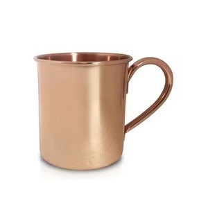 Stylish <b>Copper</b> Mule Mug Cocktail <b>Cup</b> for Restaurant Kitchen Bar Beverage Display - Product Image 4