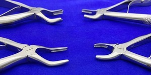 Juego de 7 Pinzas de Extracción Dental Pediátrica Azicon, Acero Inoxidable, Kit de Herramientas para Extracción de Dientes Primarios en Niños - Product Image 4