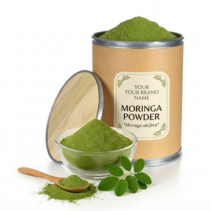 Polvo de Hoja de Moringa Silvestre Premium (Moringa Oleifera) 100% Puro, Natural, Grado Alimenticio, a Granel, OEM, Marca Privada - Product Image 1