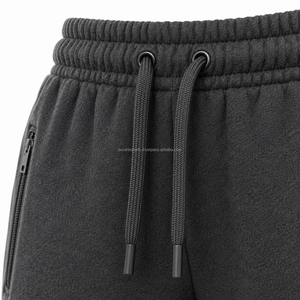 Women's Cotton Blend Fleece Sweatpants Mid Waist Jogger <b>Trousers</b> Casual Sports Pants OEM ODM Private Label Wholesale - Product Image 3