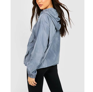 Nouvelles vestes de randonnée pour femmes, imperméables, à capuche, coupe-vent, résistantes à l'eau, respirantes, avec fermeture éclair - Product Image 3