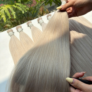 ผมแท้สีบลอนด์ขายส่งแบบยกมัด ผมเวียดนามแท้ 100% คุณภาพพรีเมียม ผมเวอร์จิ้นแบบซุปเปอร์ดับเบิ้ลดรอน สีสันทันสมัย - Product Image 2