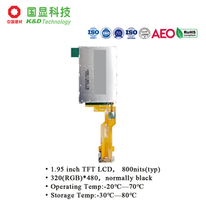 1.95 inch 2 "IPS hình chữ nhật công nghiệp cấp 800:1 tỷ lệ tương phản 60 Hz LCD hiển thị LCD hiển thị các nhà sản xuất LCD hiển thị Module - Product Image 3