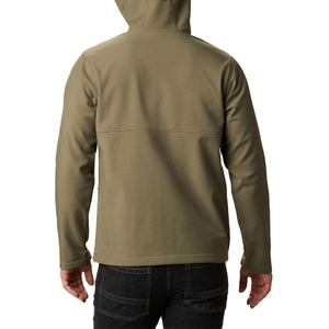 Veste softshell à capuche pour homme, très vendue, décontractée, coupe-vent, écologique, pour l'automne et l'hiver, vente en gros, sur mesure, haute qualité - Product Image 6