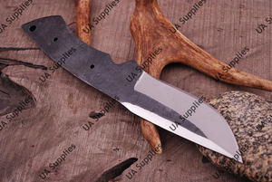 Couteau utilitaire forgé à la main en acier à haute teneur en carbone 1095, ultra-affûté, pour la chasse, la pêche, le camping - Pointe tombante, personnalisable, support ODM/OBM - Product Image 2