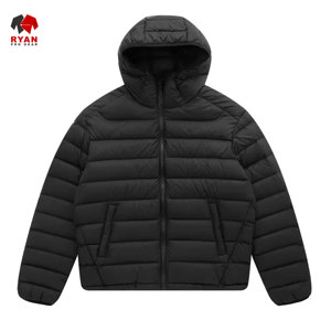 Ryan เสื้อแจ็กเก็ตขนเป็ดสำหรับผู้ชายเสื้อแจ็กเก็ตมีโลโก้ออกแบบได้ตามต้องการ - Product Image 1