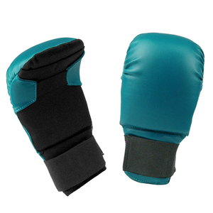 Red With White Color Best Fabric Make Your Own Customized Unique Design Adult Wear <b>Karate</b> Boxing <b>Gloves</b> With OEM Service - Product Image 4