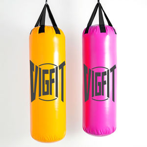 Sac de frappe pour enfants, ensemble de boxe, taille personnalisée, cuir PU respirant, cadeaux pour garçons et filles de 5 à 12 ans, pratique du karaté et du taekwondo - Product Image 6