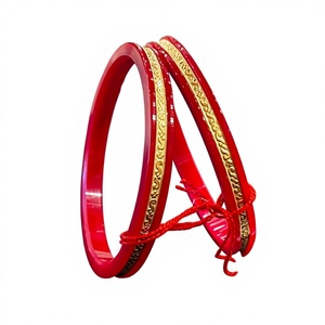 Exquisite 22K Solid Gold Pola <b>Bangles</b> for Women Classic Jewelry <b>Set</b> for Ethnic Wedding Gift & Party Wear - Product Image 1