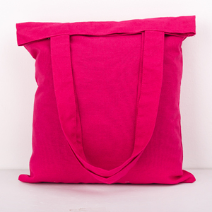 Premium Pink Canvas Beach Tote Bag <b>Large</b> Size Shoulder Handle Custom Logo <b>Printing</b> Reusable Shopping Bags Wholesale Handmade - Product Image 6