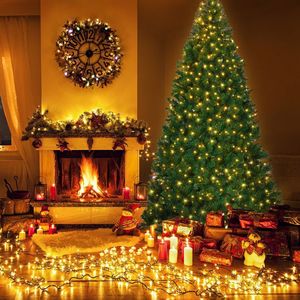 Albero di Natale Artificiale in PVC Pre-Illuminato di 2,7 Metri con 700 Luci LED - Product Image 2