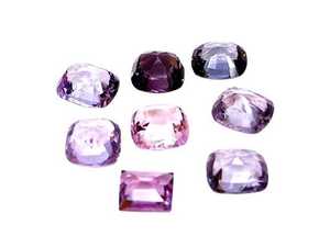 Spinelle naturelle bleu-violette, pierres précieuses de formes variées, en vrac, pour la fabrication de bijoux, bagues, pendentifs, vente en gros - Product Image 1
