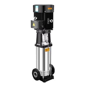 Pompe à eau à haute pression de l'écoulement nominal 6m3/h de pompe centrifuge verticale à plusieurs étages industrielle - Product Image 4