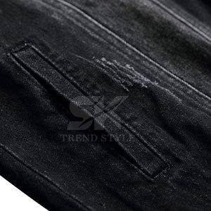 Chaqueta de mezclilla de primera calidad para hombre, estilo casual, tela cómoda y de uso prolongado, chaqueta de invierno para hombre - Product Image 4