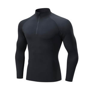 Camiseta de Compresión Transpirable para Hombre, Ligera y de Secado Rápido, para Correr, Trotar, Gimnasio y Actividades al Aire Libre en Verano - Product Image 2