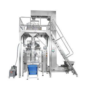 Peseuse combinée linéaire à 2 têtes pour noix, machine de pesage automatique de granulés, haute précision, multifonctionnelle, en acier inoxydable 304 pour l'emballage - Product Image 1
