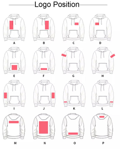 เสื้อฮู้ดดี้คุณภาพสูง 280gsm ทรงปกติ ผ้าฟลีซ สตรีทแวร์ มีกระเป๋า สกรีนโลโก้ได้  แบบเรียบ ยูนิเซ็กส์ สีดำ หนานุ่ม สำหรับผู้ชาย - Product Image 4