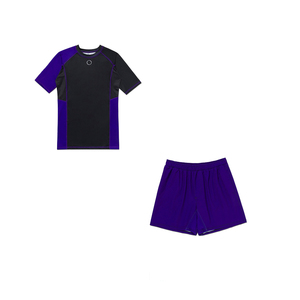 custom no gi set rash guards mma <b>shorts</b> sets sublimation printing <b>grappling</b> bjj mma <b>shorts</b> rash guards sets made in pakistan - Product Image 2