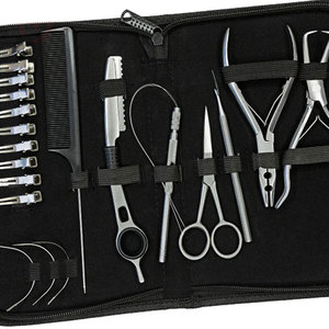 Professional High Quality <b>Multi</b> Functional Commercial Hair Extension <b>Tools</b> Kit with Stainless Steel <b>Pliers</b> Durable Customizable - Product Image 5