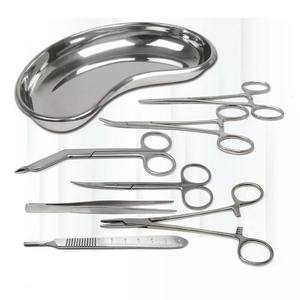 Kit d'instruments de chirurgie mineure de base de qualité supérieure, 8 pièces, avec plateau réniforme, ensemble d'outils chirurgicaux en acier inoxydable par Dentavex - Product Image 2