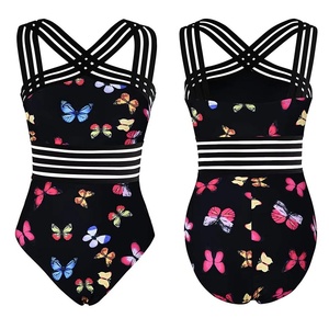 Traje de Baño de Una Pieza de Alta Calidad para Mujer, Amarillo con Ribete en Contraste Rosa, Corte Alto, Ropa de Playa, Proveedor Directo de Fábrica - Product Image 6