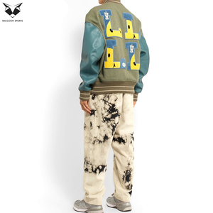 With Wholesale Rate Contrast Color Letter Printed Best Supplier Comfortable For Outdoor Autumn College Baseball Varsity Jackets - Product Image 4
