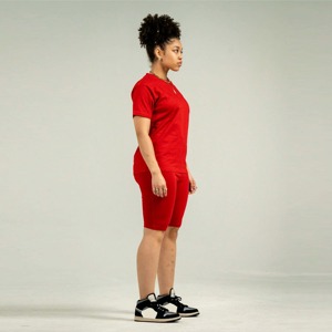 Camiseta de moda contemporánea para mujer, camisa informal holgada para mujer, camiseta elegante de algodón ajustada para mujer, top informal para mujer - Product Image 6