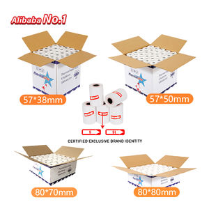 Sempreverde 57X40X11 80X80 Mm In cina 80 Mm transazioni bancarie <span class=keywords><strong>a</strong></span> buon mercato carta per registratore di cassa - Product Image 2