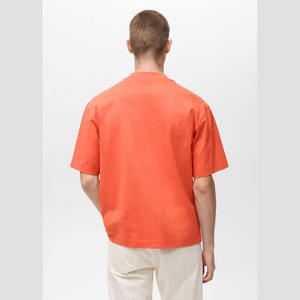 Camiseta de Alta Calidad, Gruesa, Lisa, Extra Grande, para Impresión, Bordado, Personalizada, de Poliéster y Algodón para Hombre - Product Image 3