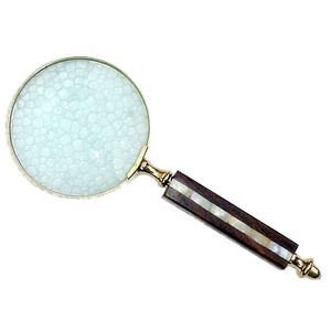 Lupa de cristal para ojos, venta al por mayor, nuevo diseño 2025, artesanía india, diseño antiguo, buena calidad, Metal, aspecto Vintage, Color bronce - Product Image 3