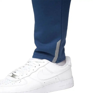 Sudadera Unisex Azul Sólido con Cierre de Cremallera, Conjunto Deportivo Casual de Manga Larga con Bolsillos Laterales y Cintura Elástica, Estilo Urbano Regular - Product Image 2