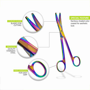 Ciseaux chirurgicaux Mayo sur mesure en acier inoxydable allemand à lame courbée, à action manuelle, pour salle d'opération, prix de gros - Product Image 3