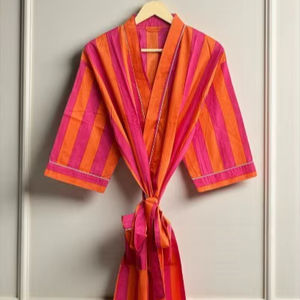 100% Cotton Kimono Robes Dress women <b>men</b> wedding bridesmaid Robe Bath robe <b>Dressing</b> <b>Gown</b> gifts Beachwear long/short - Product Image 1