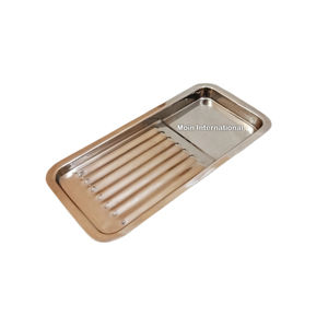 Bandeja para Instrumentos Dentales – Bandeja Dental de Acero Inoxidable para Scalers y Herramientas, Organizador de Instrumentos Esterilizable y Reutilizable - Product Image 1