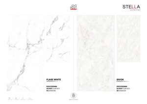 กระเบื้องพอร์ซเลน Creative Surface ขนาด 60x120 ซม. 600x1200 มม. 24x48 นิ้ว ผิวมันเงา รูปแบบกว้าง ขนาดใหญ่ ดีไซน์พรีเมียม สำหรับตกแต่งสไตล์ร่วมสมัย - Product Image 3