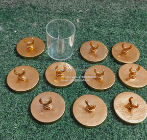 Frascos acrílicos de diseño único moderno con perilla de tapa de Metal para contenedor de Chocolate Oud decoración del hogar y uso de boda juego de regalo de Ramadán - Product Image 6