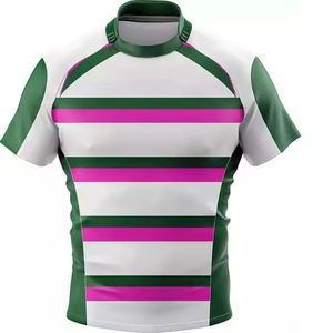 Camiseta de Rugby Estampada Premium de Secado Rápido, Tejido Deportivo Personalizado que Absorbe la Humedad para Clubes - Product Image 6