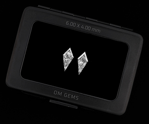Diamante Blanco de Laboratorio de 6.0 x 4.0 mm, Diamante Cultivado en Laboratorio de Primera Calidad, CVD HPHT, Diamante Pulido Certificado, Proveedor Mayorista de Om Gems - Product Image 2