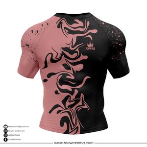 Mawra <b>Custom</b> <b>Design</b> Rashguard Premium <b>Compression</b> <b>Shirt</b> for Gym Fitness MMA Training Fighting Running Rashguard For Unisex - Product Image 5